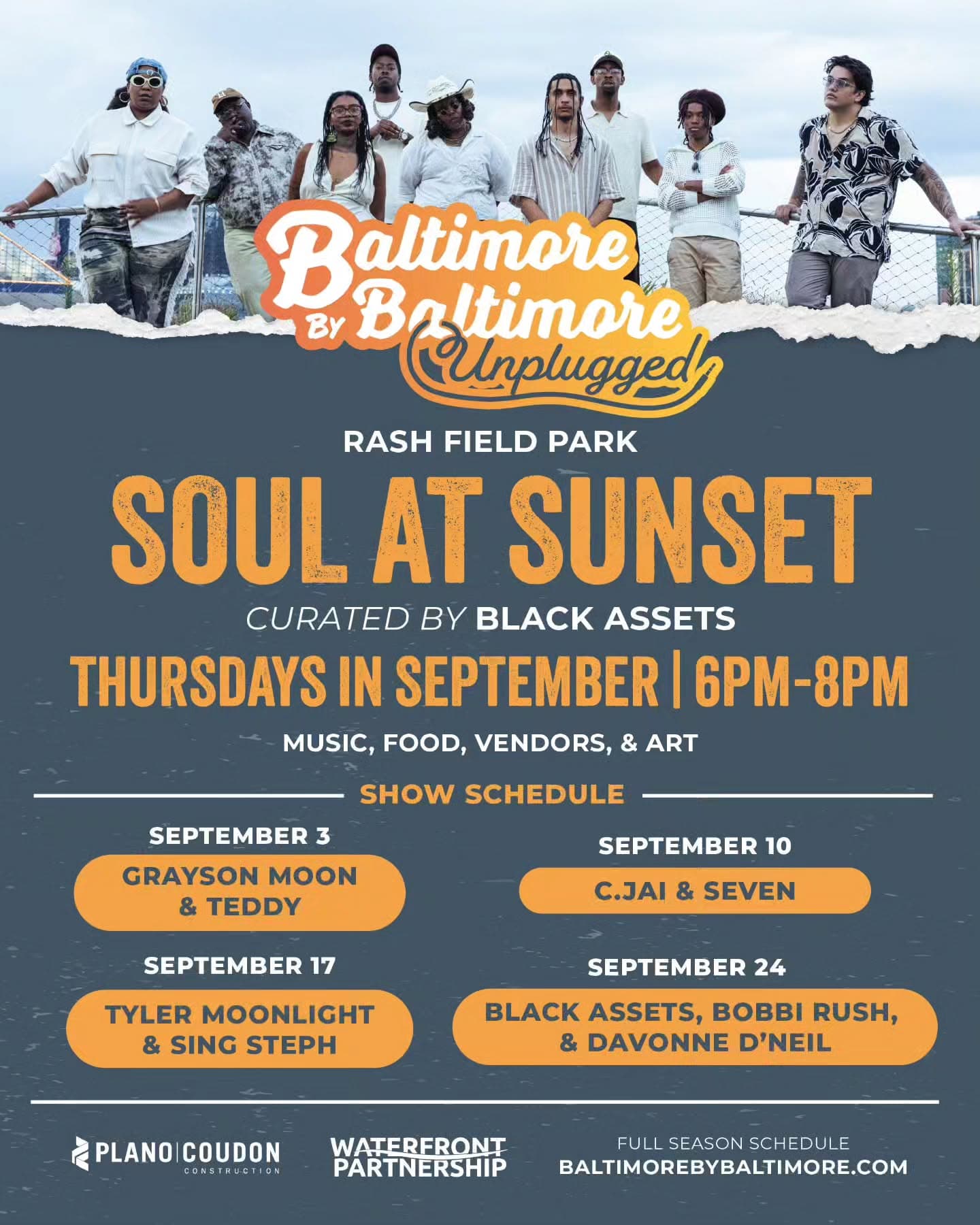 Soul at Sunset: Black Assets, Bobbi Rush, & Davonne D'Neil β event in Baltimore